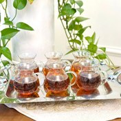 تصویر استکان چای خوری پیرکس تپل وارداتی 