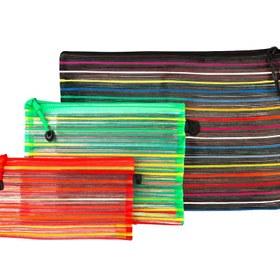 تصویر پوشه زيپ دار توري A5 