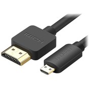 تصویر کابل تبدیل Micro HDMI به HDMI 2.0 یوگرین مدل 30102 طول 1.5 متر 