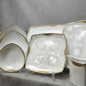 تصویر سرویس چینی 6 نفره پردیس مدل آژاکس 