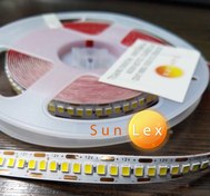 تصویر ریسه SMD نواری سانلکس 12 ولت 2835 تراکم 240 پشت چسب دار 5 متری عرض 8 میلی متر - نچرال SMD rope light 12V 240D 5M 8mm