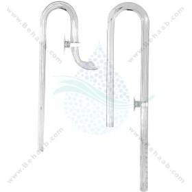 تصویر ست ورودی خروجی شیشه ای فیلتر آکواریوم سایز 12 میلی‌متر گرینر GREENER Glass Pipe Inflow and Outflow 12mm for Aquarium