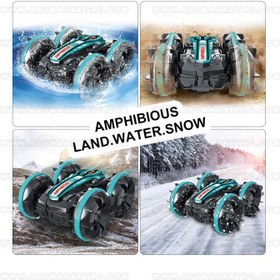 تصویر ماشین آب، خاک، برف کنترلی شارژی(ضد آب) ۲ کنترله باطری 1200 میلی 