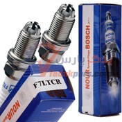 تصویر شمع پایه کوتاه ۳پلاتین برند نور (بسته۴عددی) Spark Plugs NOUR BOSCH F7LTCR IRAN