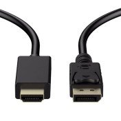 تصویر کابل DISPLAY PORT به HDMI دیتک 1.8 متر 