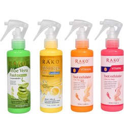 تصویر اسپری ترک پا راکو با عصاره آلوورا 