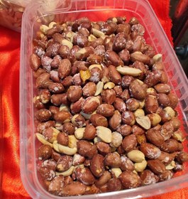 تصویر بادام زمینی ریزدوآتشه peanuts