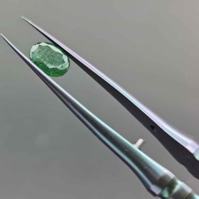 تصویر زمرد بیضی کد 37268 