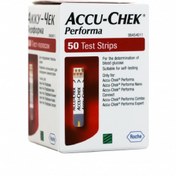 تصویر نوار تست قند خون اکیو چک پرفورما ۵۰ عددی 