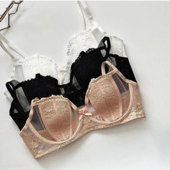 تصویر سوتین گیپوری دخترانه فانتزی کد 198 