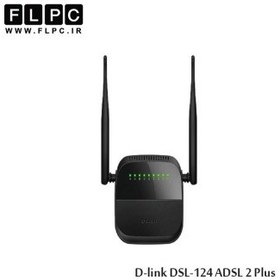 تصویر مودم روتر ADSL2 Plus دی-لینک مدل DSL-124 