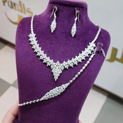 تصویر سرویس جواهری عروس کد ۱۷ 