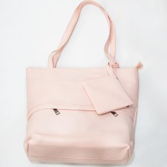 تصویر کیف زنانه دوشی بزرگ پینکی 