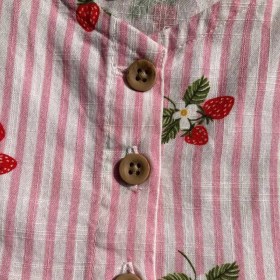 تصویر پیراهن توتفرنگی 