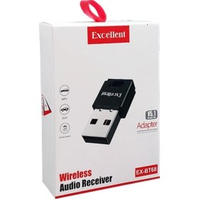 تصویر دانگل بلوتوث Excellent EX-BT68 EXCELLENT wireless audio receiver model EX-BT68