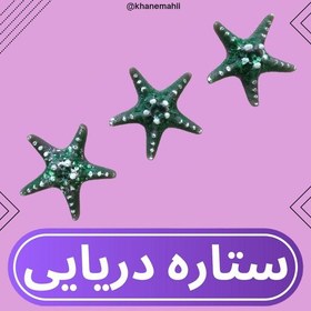 تصویر دکور آکواریوم پلی استر تزئینی ستاره دریایی 