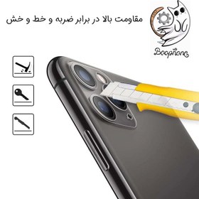 تصویر محافظ لنز دوربین رینگی مناسب گوشی iphone 11 promax 