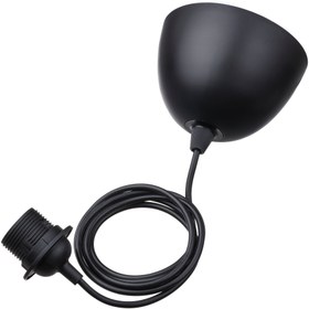 تصویر سیم و سرپیچ لوستر ایکیا HEMMA IKEA Cord set, black, 1.8 m