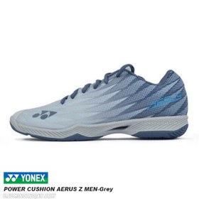 تصویر کفش بدمینتون یونکس YONEX POWER CUSHION AERUS Z MEN-GREY 