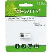 تصویر تبدیل Verity A301 OTG MicroUSB To Type-C 