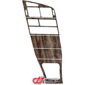 تصویر پک کاور داشبورد پژو ۴۰۵ و پژو پارس طرح چوب قهوه ای کد ۱۰۸۵۴ 