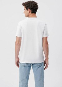 تصویر تی شرت آستین کوتاه مردانه ماوی ا mavi | 067153-620 mavi | 067153-620