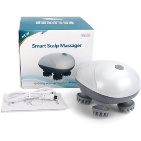 تصویر ماساژور اسکالپ شارژی مدل پنگوئنی ا Smart scalo massager Smart scalo massager