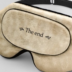 تصویر چشم بند خواب کورال طرح پایان مدل Coral151 Kava Coral151 The End Sleep Mask