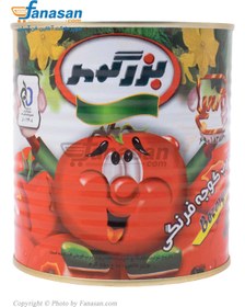 تصویر کنسرو رب گوجه فرنگی بزرگمهر 750 گرم ا Bozorgmehr canned tomato paste 750 gr Bozorgmehr canned tomato paste 750 gr