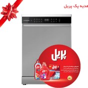 تصویر ماشین ظرفشویی ایکس ویژن مدل S150 ظرفیت ۱۴ نفره مبله 