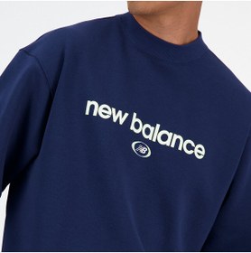 تصویر Mt41597 پیراهن مردانه آبی دریایی نیو بالانس New Balance 