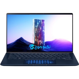 تصویر لپ تاپ استوک Asus Zenbook UX433F | i7-8650U | 2GB MX150 | 16GB DDR4 | 512GB SSD | 13.5 FHD 