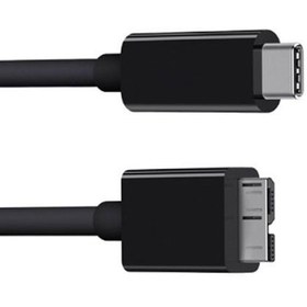 تصویر کابل تبدیل micro-B به USB-C کی نت مدل K-CUBMC3015 طول 1.5 متر 