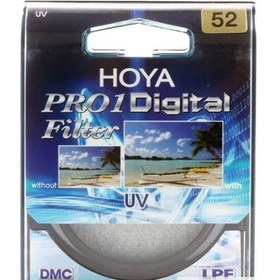 تصویر فیلتر لنز یووی هویا مدل Hoya 52mm UV 