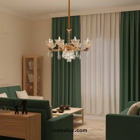 تصویر لوستر شاخه ای زاماک (کد: 9018) 