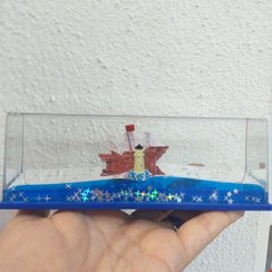 تصویر دکوری غرق نشو کشتی معلق 