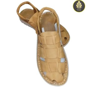 تصویر دمپایی صندل مردانه برند چرم پارسه مدل PL-D-008 