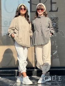 تصویر شومیز بغل گیپور 