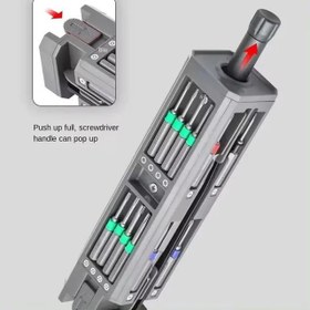 تصویر ست پیچ گوشتی 45 تایی 