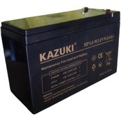 تصویر باتری یو پی اس 12 ولت 9 آمپر ساعت کازوکی مدل ah12-9 
