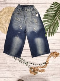 تصویر شلوار لی فول بگ11052 