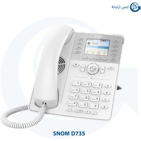 تصویر تلفن تحت شبکه اسنوم مدل D735 Snom D735 IP Phone