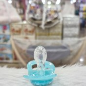 تصویر پستونک دو عددی تویست شیک آبی و صورتی برای بالای شش ماه 