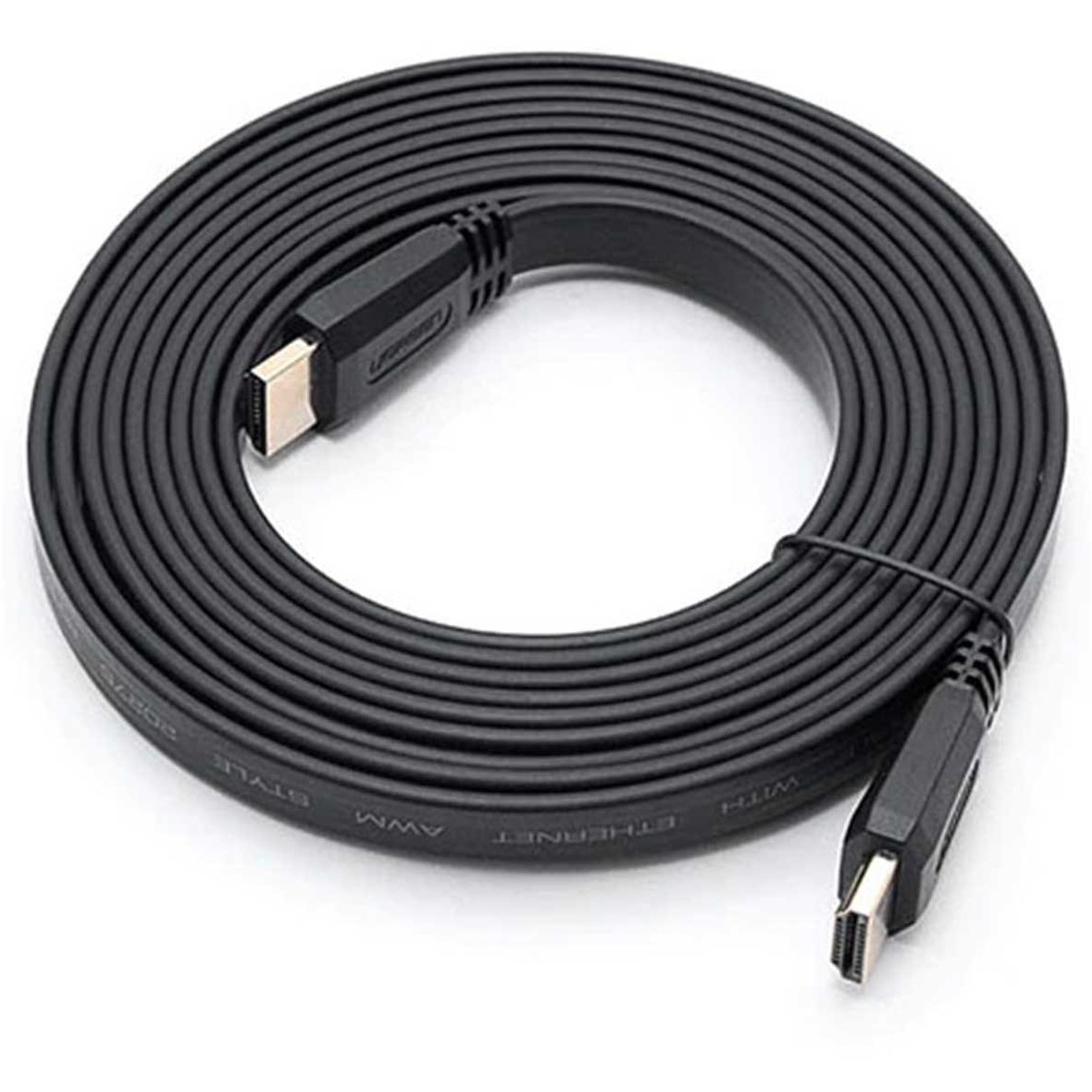 UGREEN 4k HDMI to HDMI Flat Cable 3M, ED015, AYOUB COMPUTERS