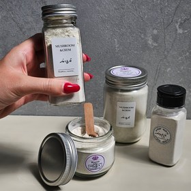 تصویر قارچ و خامه 