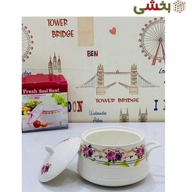 تصویر سوپ خوری دسته دار سرامیکی 