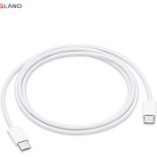 تصویر کابل دو سر تایپ سی اصلی اپل 1 متری APPLE USB-C 1m Charge Cable