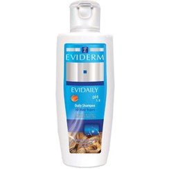 تصویر شامپو روزانه اوی دیلی اویدرم انواع مو Eviderm Evilady Daily Shampoo  for All Hair Types  250 ml