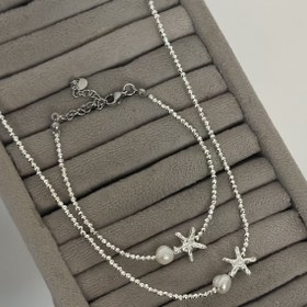 تصویر دستبند ستاره دریایی مروارید 