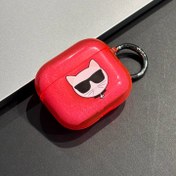 تصویر کاور و قاب محافظ 3 بعدی کارل چوپت نسل سوم ایرپاد Karl Lagerfeld 